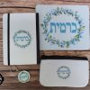פרחים בכחול