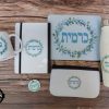 פרחים בכחול